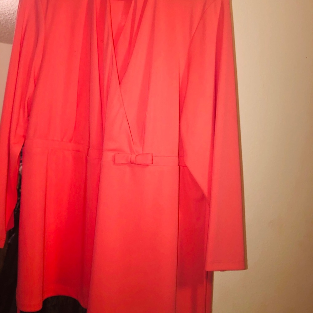 Salmon colored 2 piece Skirt Set